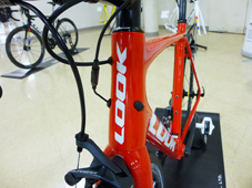 LOOK 2019 ROADBIKE 785 HUEZ FRAME SET RED GLOSSY HEADTUBE（ルック 2019年モデル ヒュエズ フレームセット ロードバイク レッドグロッシー）