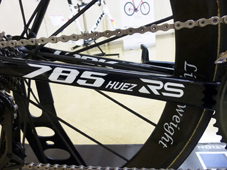 LOOK 2019 ROADBIKE 785 HUEZ RS PF86 FRAME SET PROTEAM BLACK GLOSSY CHAINSTAY（ルック 2019年モデル ヒュエズ アールエス ロードバイク プロチームブラックグロッシー）