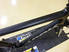 LOOK 2019 ROADBIKE 785 HUEZ RS PF86 FRAME SET BLACK GRAY MATT TOPTUBE（ルック 2019年モデル ヒュエズ アールエス ロードバイク ブラックグレーマット）