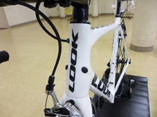 LOOK 2019 ROADBIKE 785 HUEZ ZED2 FRAME SET PROTEAM WHITE GLOSSY HEADTUBE（ルック 2019年モデル ヒュエズ アールエス ロードバイク プロチームホワイトグロッシー）