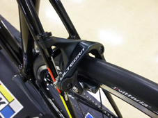 LOOK 2019 ROADBIKE 785 HUEZ SHIMNO ULTEGRA Di2 COMPLETED PROTEAM BLACK GLOSSY BRAKE CALIPER（ルック 2019年モデル ロードバイク ヒュエズ シマノ 電動 アルテグラ 完成車 プロチームブラックグロッシー