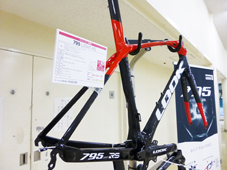 LOOK 2019 ROADBIKE 795 LIGHT RS FRAME SET PROTEAM RED GLOSSY SEATSTAY（ルック 2019年 モデル ロードバイク ライト アールエス フレームセット レッドグロッシー）