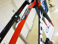 LOOK 2019 ROADBIKE 795 LIGHT RS FRAME SET PROTEAM RED GLOSSY TOPTUBE（ルック 2019年 モデル ロードバイク ライト アールエス フレームセット レッドグロッシー）