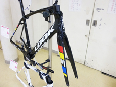 LOOK 2019 ROADBIKE 795 LIGHT RS FRAME SET PROTEAM BLACK GLOSSY FRONT FORK（ルック 2019年 モデル ロードバイク ライト アールエス フレームセット プロチームブラックグロッシー）