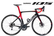 PINARELLO 2019 PRINCE DISK DISC BRAKE SHIMANO 105 11s 718 CARBON RED COLOR（ピナレロ 2019年モデル ロードバイク ガン ディスク ブレーキ シマノ 11スピード 完成車 カーボンレッド カラー）