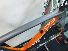 PINARELLO 2019 ROADBIKE DOGMA F10 DISK DISC FRAME SET 915 MARS ORANGE COLOR TOPTUBE DOWNTUBE（ピナレロ 2019年モデル ロードバイク ドグマ エフテン ディスク フレームセット マーズオレンジ カラー）