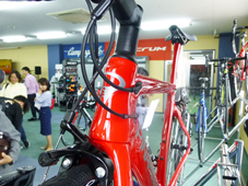 PINARELLO 2019 ROADBIKE GAN SHIMANO 105 R7000 11s 722 RED COLOR HEADTUBE（ピナレロ 2018年モデル ロードバイク ガン シマノ 11スピード 完成車 レッド カラー）