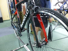 PINARELLO 2019 ROADBIKE PRINCE SHIMANO R8000 ULTEGRA 11s 715 CARBON RED COLOR FRONT FORK（ピナレロ 2019年モデル ロードバイク プリンス シマノ アルテグラ 11スピード 完成車 カーボンレッド カラー）