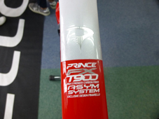 PINARELLO 2019 ROADBIKE PRINCE FX FRAMESET 714 RED WHITE COLOR T900 3K（ピナレロ 2019年モデル ロードバイク プリンス エフエックス フレームセット レッドホワイト カラー）