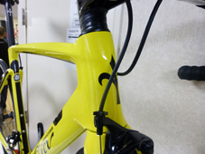 WILIER TRIESTINA 2019 ROADBIKE CENTO10 CENTO 10 AIR PRO SHIMANO ULTEGRA YELLOW BLACK COLOR HEADTUBE（ウィリエール トリエスティーナ 2019年モデル ロードバイク チェント ディエチ エアー プロ シマノ アルテグラ 完成車 イエローブラック カラー）