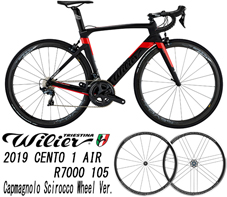 WILIER TRIESTINA 2019 ROADBIKE CENTO1 CENTO 1 AIR 105 SPECIAL MATT BLACK COLOR（ウィリエール トリエスティーナ  2019年モデル ロードバイク チェント ウノ エアー 特別仕様車 マットブラック カラー）