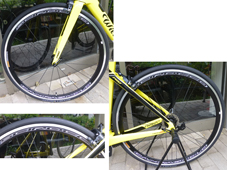 WILIER TRIESTINA 2019 ROADBIKE CENTO10 CENTO 10 PRO SHIMANO ULTEGRA YELLOW BLACK COLOR CAMPAGNOLO SCIROCCO WHEEL（ウィリエール トリエスティーナ 2019年モデル ロードバイク チェント ディエチ エアー プロ シマノ アルテグラ 完成車 イエローブラック カラー）