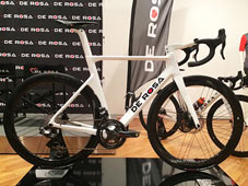 DEROSA 2022 ROADBIKE SK PININFARINA DISK SHIMANO DURAACE Di2 WHITE GLOSSY デローザ 2022年モデル ロードバイク エスケー ピニンファリーナ ディスク 電動 デュラエース 完成車 ホワイトグロッシー