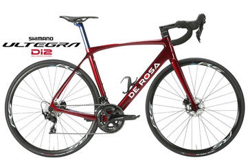 DEROSA 2020 ROADBIKE IDOL DISK DISC idoldisk SHIMANO R8070 ULTEGRA Di2  REDRUBBY デローザ 2020年モデル ロードバイク アイドル ディスク アイドルディスク シマノ 電動 アルテグラ 完成車 レッドルビー