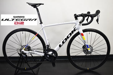 LOOK 2020 ROADBIKE 785 HUEZ DISC 785HUEZDUSC SHIMANO ULTEGRA COMPLETED PROTEAM WHITE GLOSSY ルック 2020年モデル ロードバイク ヒュエズ ディスク ヒュエズディスク シマノ アルテグラ 完成車 プロチームホワイトグロッシー