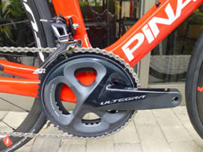 PINARELLO 2020 ROADBIKE PRINCE FX DISK DISC princefxdisk princefxdisc SHIMANO R8000 ULTEGRA 266 RED BLACK CRANK SET（ピナレロ 2020年モデル ロードバイク プリンス エフエックス ディスク プリンスエフエックスディスク シマノ アルテグラ 完成車 レッドブラック）