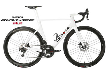 DEROSA 2021 ROADBIKE SK PININFARINA DISK DISC skpininfarina SHIMANO R9170 DURAACE Di2 White Glossy デローザ 2021年モデル ロードバイク エスケーピニンファリーナ ディスク シマノ 電動 デュラエースdi2 完成車 ホワイトグロッシー