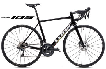 LOOK 2021 ROADBIKE 785 HUEZ DISC SHIMANO 105 COMPLETED PROTEAM BLACK GLOSSY ルック 2021年モデル ロードバイク ヒュエズ ディスク シマノ 完成車 プロチーム ブラック グロッシー