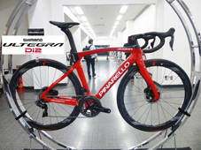 PINARELLO 2020 ROADBIKE DOGMA F12 DISK DISC ULTEGRA Di2T 441 METEOR  RED（ピナレロ 2021年モデル ロードバイク ドグマ エフトゥエルブ 電動 アルテグラ 完成車 レッド）