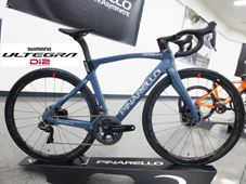 PINARELLO 2020 ROADBIKE DOGMA F12 DISK ULTEGRADi2 SET 443 VERTIGO BLUE（ピナレロ 2021年モデル ロードバイク ドグマ エフトゥエルブ 電動 アルテグラ 完成車 バーチゴブルー）