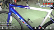 DEROSA 2022 ROADBIKE 838 DISK 838DISK ALL COLOR デローザ 2022年モデル ロードバイク 838 ディスク カラー 動画 ユーチューブ