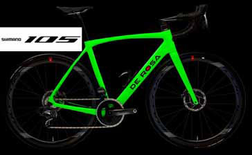 DEROSA 2022 ROADBIKE IDOL DISK DISC idoldisk SHIMANO R7020 R7000 105 GREEN デローザ 2022年モデル ロードバイク アイドル ディスク アイドルディスク シマノ 完成車 グリーン