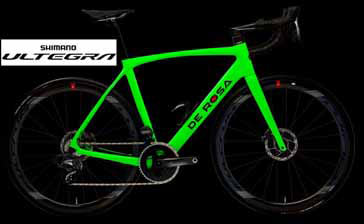 DEROSA 2022 ROADBIKE IDOL DISK DISC idoldisk SHIMANO R8020 R8000 ULTEGRA GREEN デローザ 2022年モデル ロードバイク アイドル ディスク アイドルディスク シマノ アルテグラ 完成車 グリーン