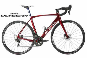 DEROSA 2022 ROADBIKE IDOL DISK DISC idoldisk SHIMANO R8020 R8000 ULTEGR REDRUBBY デローザ 2022年モデル ロードバイク アイドル ディスク アイドルディスク シマノ アルテグラ 完成車 レッドルビー