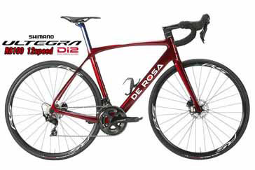 DEROSA 2022 ROADBIKE IDOL DISK DISC idoldisk SHIMANO R8100 ULTEGRA Di2 12s REDRUBBY デローザ 2022年モデル ロードバイク アイドル ディスク アイドルディスク シマノ 電動 アルテグラ 完成車 レッドルビー