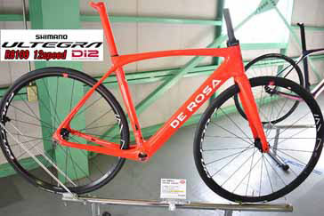 DEROSA 2021 ROADBIKE IDOL DISK DISC idoldisk SHIMANO R8100 ULTEGRA Di2 12s RED GLOSSY デローザ 2021年モデル ロードバイク アイドル ディスク アイドルディスク シマノ 電動 アルテグラ 完成車 レッドグロッシー