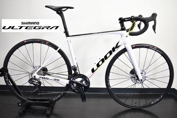 LOOK 2022 ROADBIKE 785 HUEZ RS 785HUEZRS DISC R8000 ULTEGRA 11speed PROTEAM WHITE GLOSSY ルック 2022年モデル ヒュエズ アールエス ディスク シマノ アルテグラ 完成車 11スピード ロードバイク プロチームホワイトグロッシー