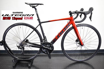 LOOK 2022 ROADBIKE 785 HUEZ DISC SHIMANO R7100 105 Di2 12speed COMPLETED RED GLOSSY ルック 2022年モデル ロードバイク ヒュエズ ディスク シマノ 電動 完成車 12スピード レッドグロッシー 特価 SALE セール