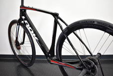 LOOK 2022 ROADBIKE 765 GRAVEL RS DISC FRAME SET BLACK RED GLOSSY BACK ルック 2022年モデル グラベル アールエス ディスク フレームセット ロードバイク ブラックレッドグロッシー