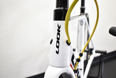 LOOK 2022 ROADBIKE 785 HUEZ RS 785HUEZRS DISC FRAME SET PROTEAM WHITE GLOSSY HEADTUBE ルック 2022年モデル ヒュエズ アールエス ディスク フレームセット ロードバイク プロチームホワイトグロッシー