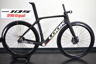 LOOK 2022 ROADBIKE 795 BLADE RS DISC R7100 105 Di2 12speed PROTEAM BLACK MATT ルック 2022年モデル ロードバイク ブレード アールエス ディスク シマノ 電動 完成車 12スピード プロチームブラックマット 特価 SALE セール