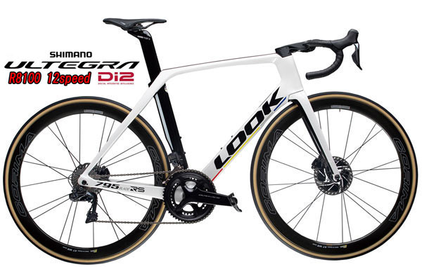 LOOK 2023 ROADBIKE 795 BLADE RS DISC SHIMANO R8100 ULTEGRA Di2 12speed COMPLETED PROTEAM WHITE GLOSSY ルック 2023年モデル ロードバイク ブレード アールエス ディスク シマノ 電動 アルテグラ 完成車 12スピード プロチームホワイトグロッシー 特価 SALE セール