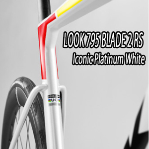 LOOK 2025 ROADBIKE 795 BLADE2 BLADE RS DISC FRAME SET frameset ICONIC PLATINUM WHITE ルック 2025年モデル ロードバイク ブレード 2 ブレード2 アールエス ディスク フレームセット アイコニックプラチナムホワイト 4