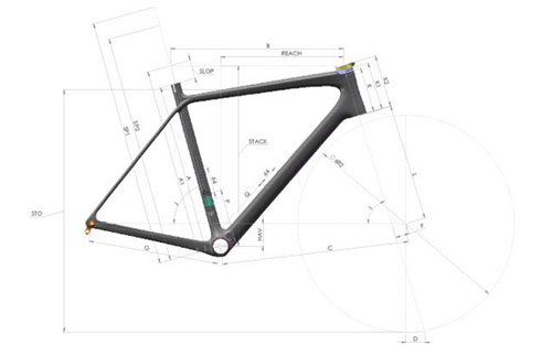 LOOK 2025 2024 ROADBIKE 785 HUEZ 2 huez2 SIZE GEOMETRY ルック 2025年モデル 2024年モデル ロードバイク ヒュエズ2 サイズ ジオメトリー