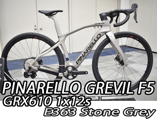 PINARELLO ROADBIKE GREVIL F5 DISK GRX610 1x12s 2025