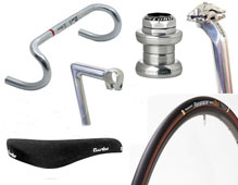 NITTO 日東 M106NAS 26 PEARL STEM NP S-65 S65 SELLEITALIA TURBO 1980 CAMPAGNOLO HEADSET HEADPARTS