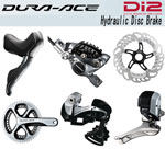 SHIMANO duraace Di2 9070 11speed Hydraulic Disc Brake COMPO ST-R785 BR-R785 SM-RT98 （シマノ電動デュラエース 11スピード ハイドロ―リック 油圧　ディスクブレーキ コンポ）