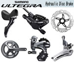 SHIMANO ULTEGRA 6800 11speed Hydraulic Disc Brake COMPO ST-RS685 BR-RS785 SM-RT98（シマノアルテグラ 11スピード ハイドロ―リック 油圧　ディスクブレーキ コンポ）