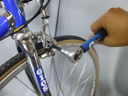 GIOS ROADBIKE COMPACT PRO Assembling Brake Inner Wire Fixed（ジオス ロードバイク コンパクト プロ 組立 ブレーキーワイヤー 固定）