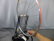 GIOS ROADBIKE COMPACT PRO Assembling Wheel Tension（ジオス ロードバイク コンパクト プロ 組立 ホイールふれとり）
