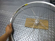 GIOS ROADBIKE COMPACT PRO Assembling Wheel（ジオス ロードバイク コンパクト プロ 組立 ホイールの馴染み出し）