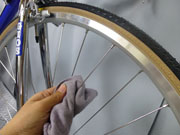 GIOS ROADBIKE COMPACT PRO Assembling Wheel Wax（ジオス ロードバイク コンパクト プロ 組立 ホイール スポーク 磨き）