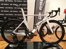 DEROSA 2020 ROADBIKE SK PININFARINA DISK SHIMANO ULTEGRA Di2 WHITE GLOSSY デローザ 2020年モデル ロードバイク エスケー ピニンファリーナ ディスク 電動 アルテグラ 完成車 ホワイトグロッシー