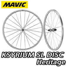 MAVIC 2025 KSYRIUM SL　KSYRIUMSL DISC HERITAGE SILVER POLISH UST TUBELESS ROADBIKE WHEEL マビック 2025年モデル キシリウム エスエル キシリウムエスエル ディスク ヘリテージ シルバーポリッシュ ディスクブレーキ チューブレス ロードバイク ホイール