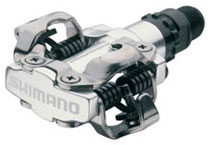 Shimano PD-M520 SPD MTB PEDAL SILVER（シマノ マウンテンバイク エスピーディー ペダル シルバー）