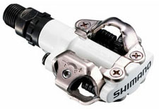 Shimano PD-M520 SPD MTB PEDAL WHITE（シマノ マウンテンバイク エスピーディー ペダル ホワイト）